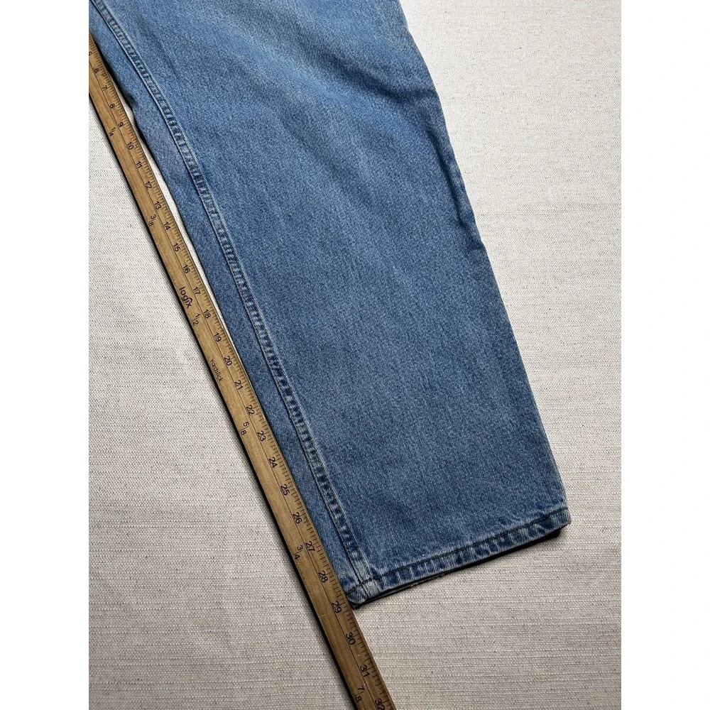 Vintage Levi's 560 Loose Fit Jeans Men's 40x30 USA Made Tapered Leg Light Wash
